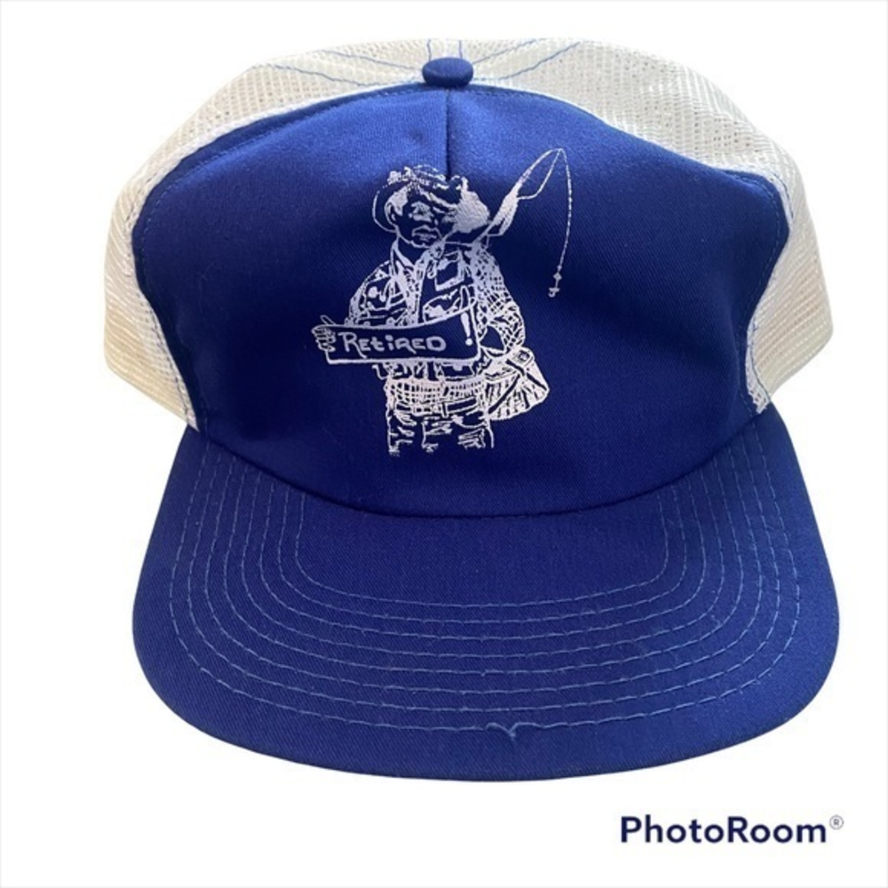 Innovative Products Vintage 80s “Retired”‎ Blue SnapBack